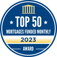 Top 50 Mortgages Funded Monthly, 2023